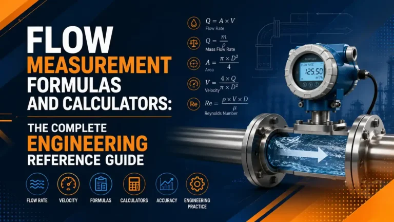 Flow Measurement Formulas and Calculators