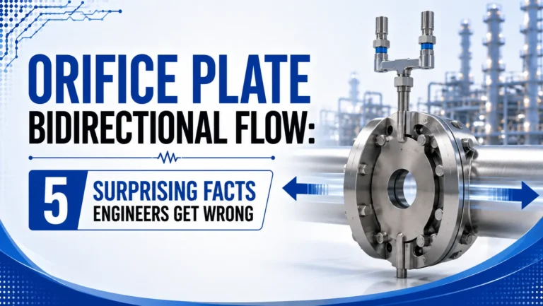 Orifice Plate Bidirectional Flow