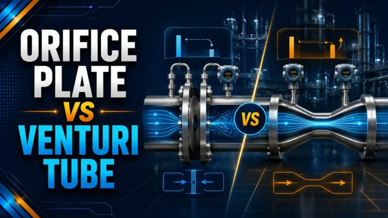 Orifice Plate vs Venturi Tube