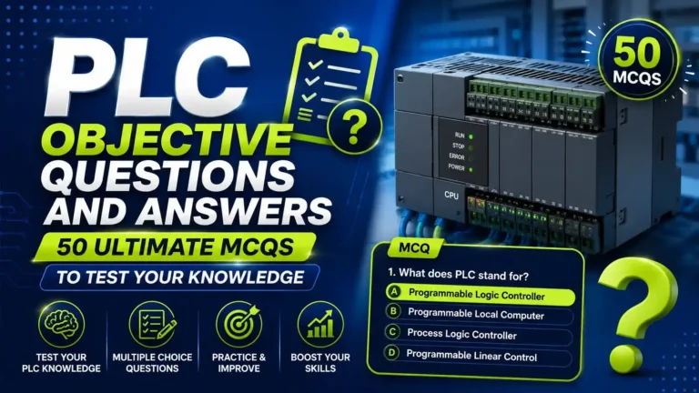 PLC objective questions and answers