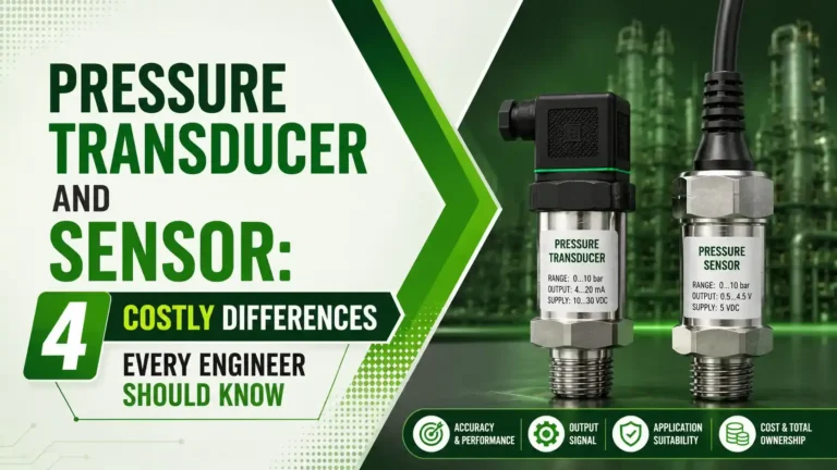 Pressure Transducer and Sensor
