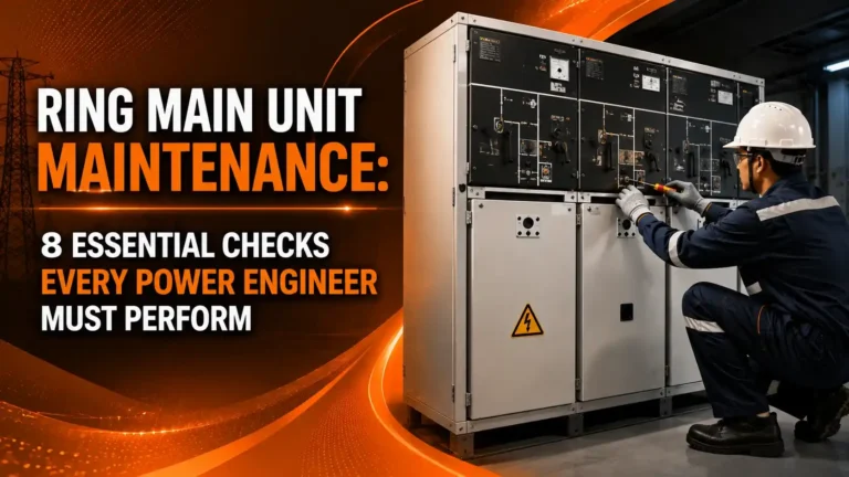 Ring Main Unit Maintenance