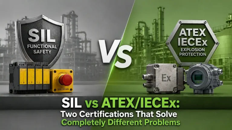 SIL vs ATEX