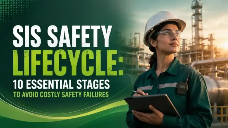 SIS safety lifecycle