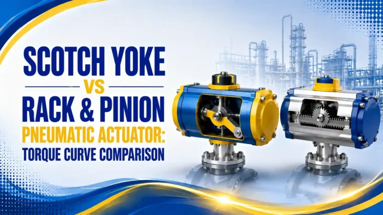 Scotch Yoke vs Rack and Pinion