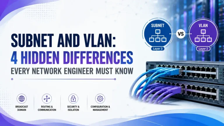 Subnet and VLAN