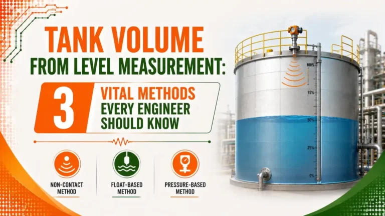 Tank Volume from Level Measurement