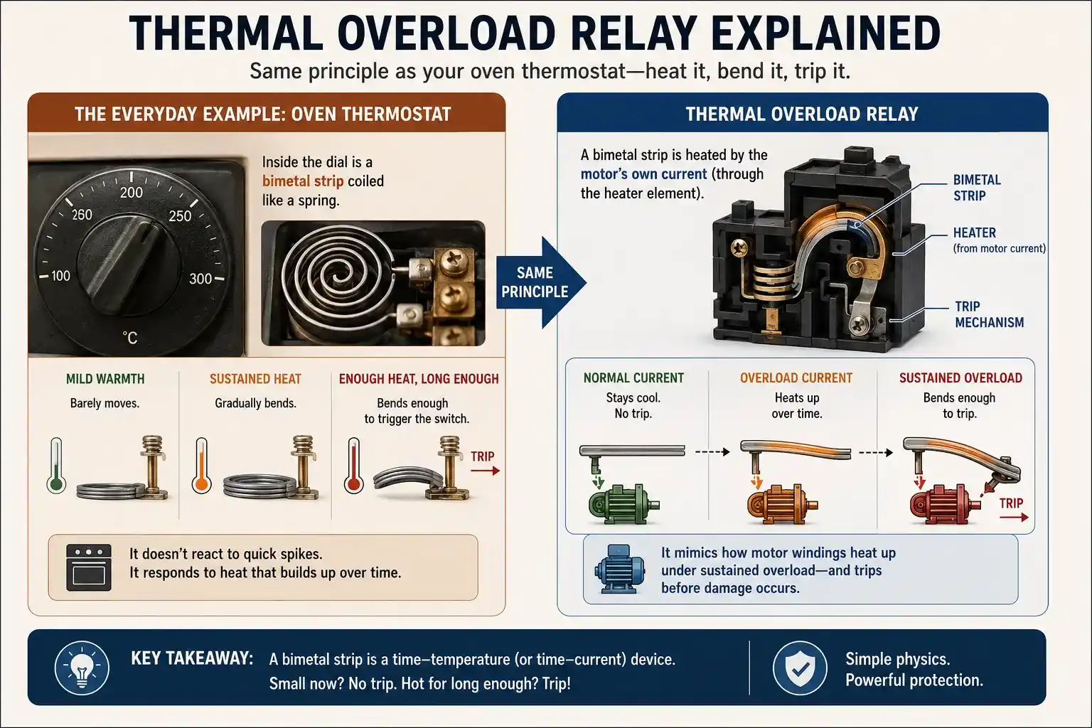 Thermal-Overload-Relay-Working-Principle Thermal-Overload-Relay-Working-Principle