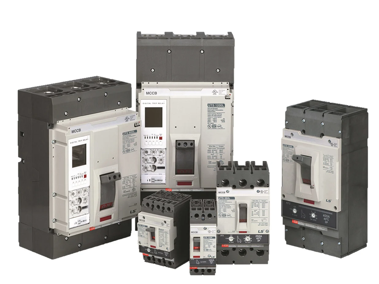 UL489 molded case circuit breaker used for main incoming power protection