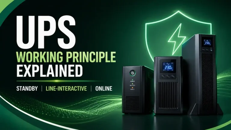 UPS Working Principle