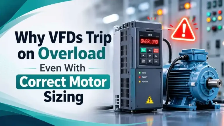 VFD overload trip