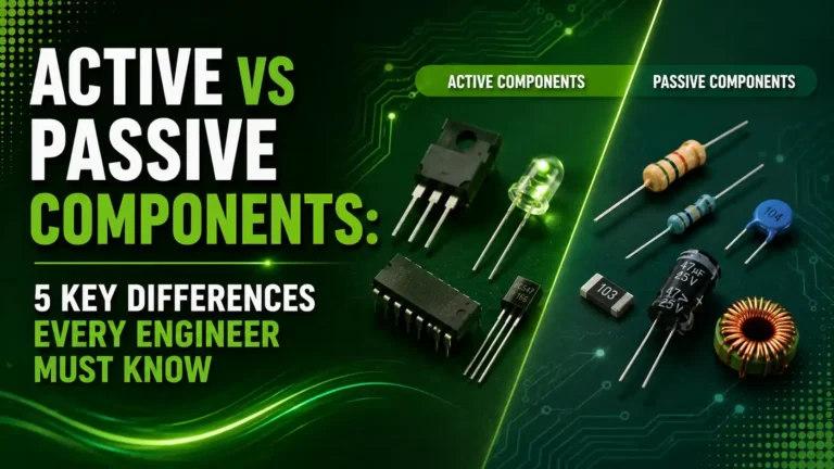 active vs passive components