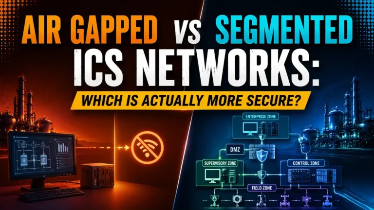 air gapped vs segmented ICS networks