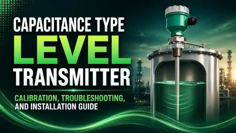 capacitance type level transmitter