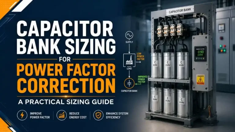 capacitor bank sizing
