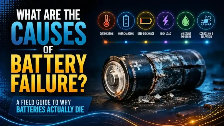 causes of battery failure