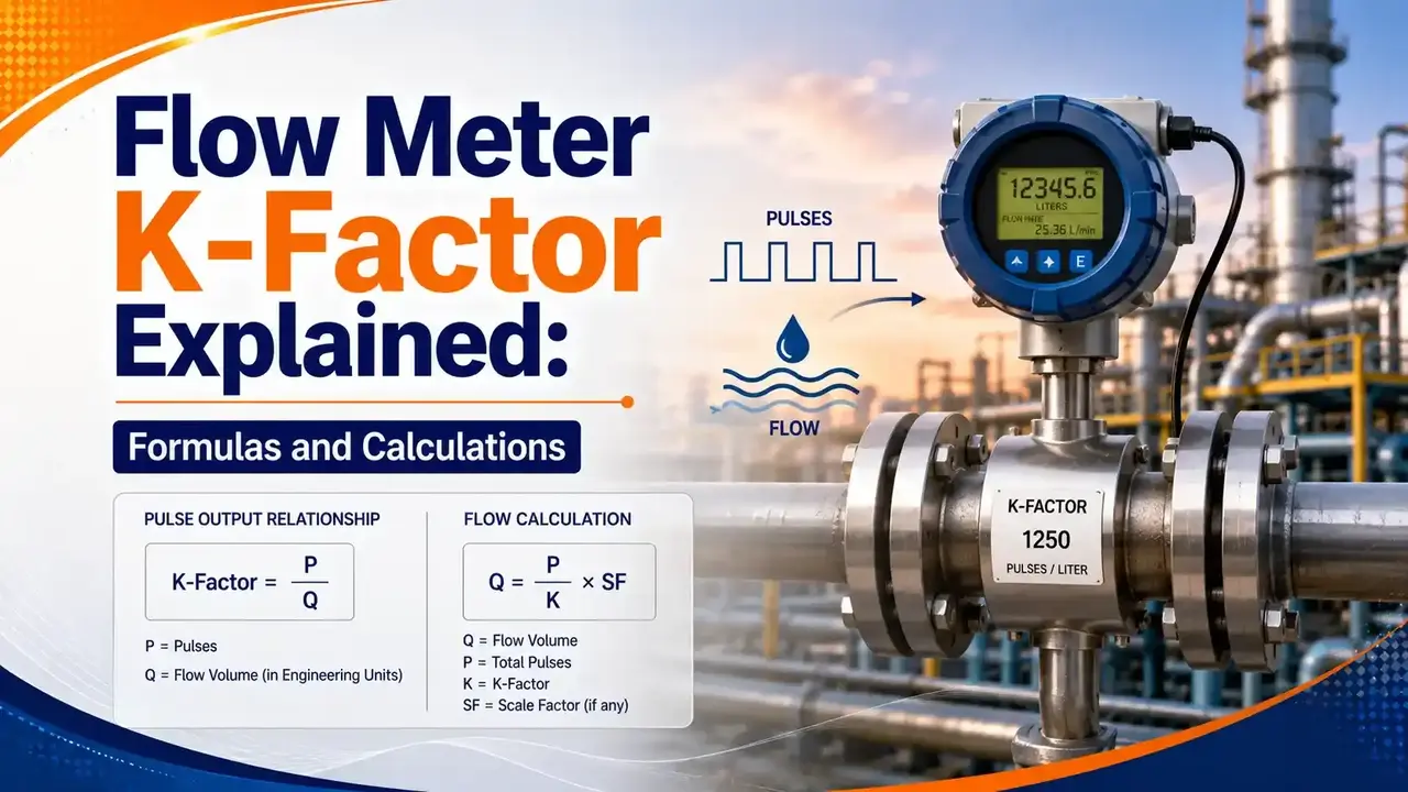 flow meter K-factor flow meter K-factor