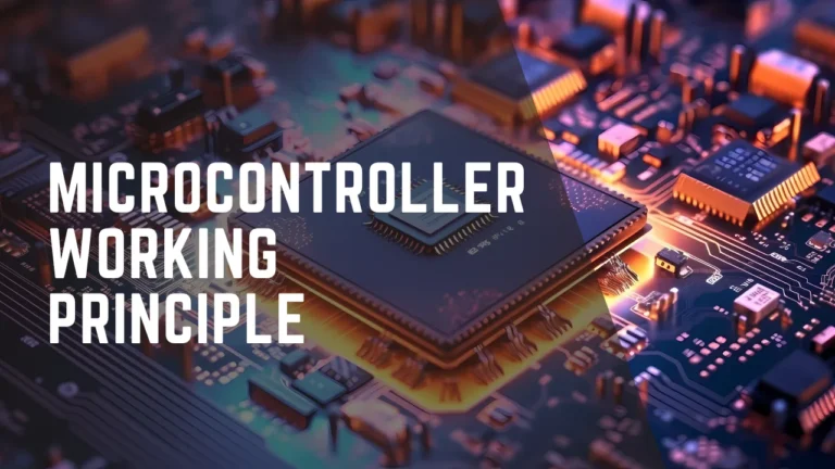 microcontroller working principle