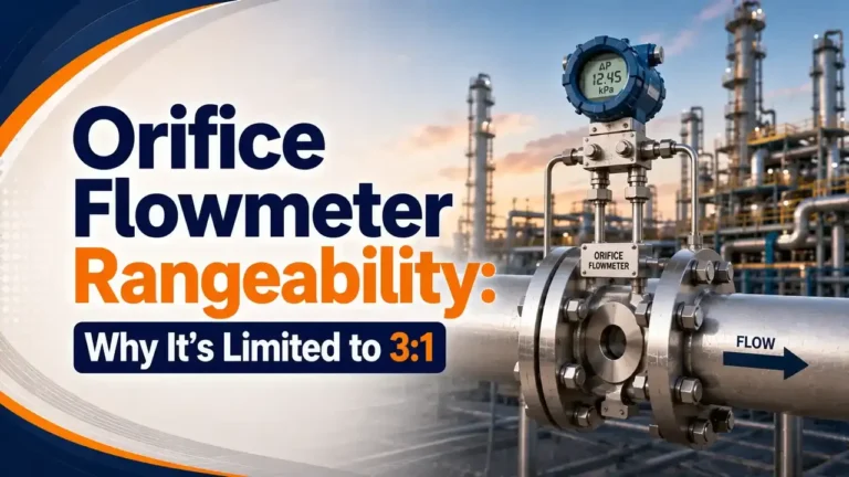 orifice flowmeter rangeability