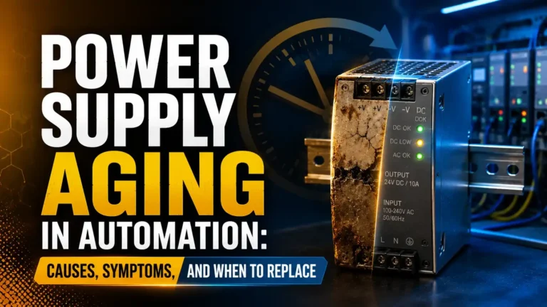 power supply aging in automation