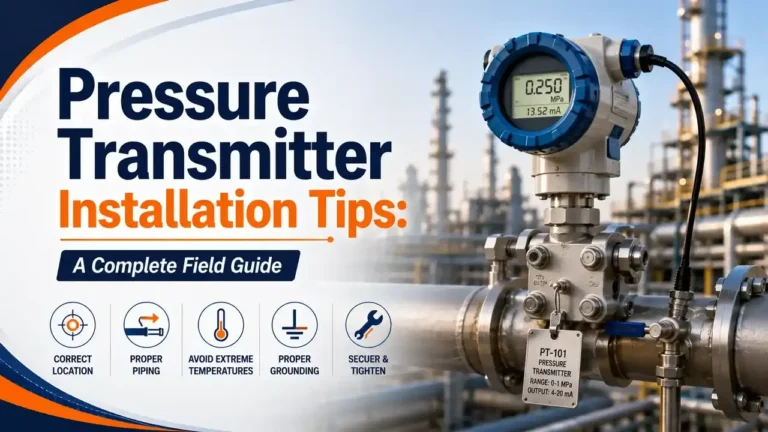 pressure transmitter installation