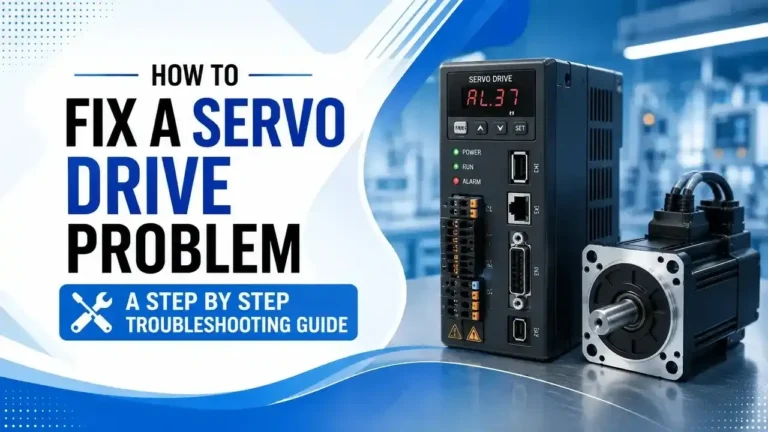 servo drive problem