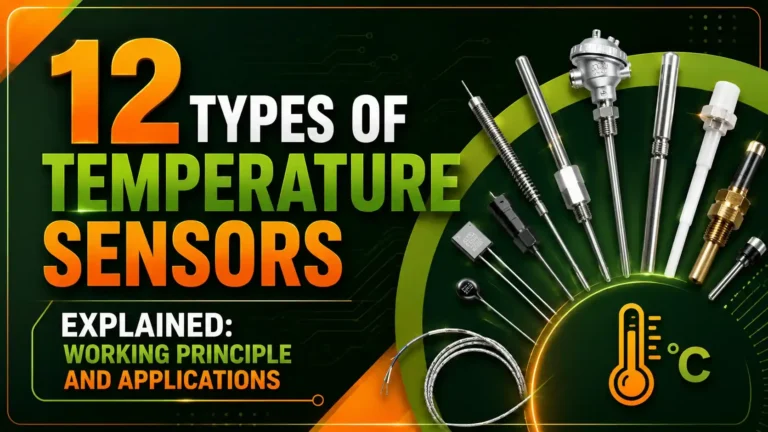types of temperature sensors