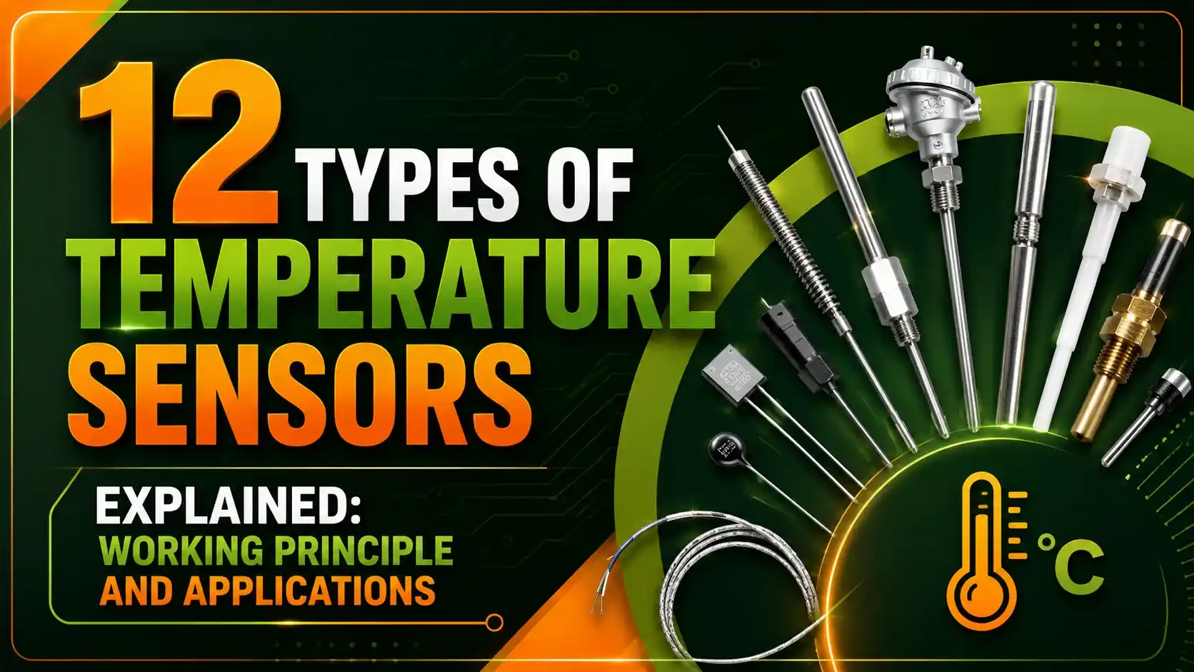 types of temperature sensors
