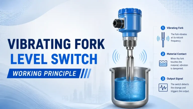 vibrating fork level switch