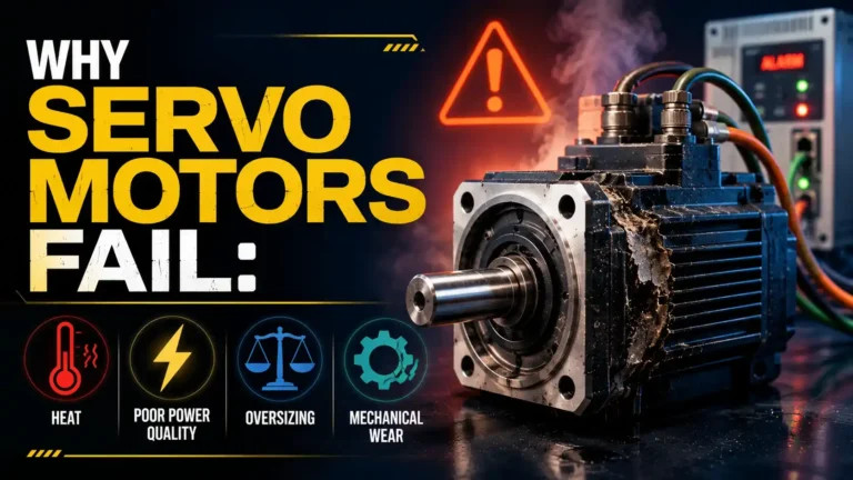 why servo motors fail