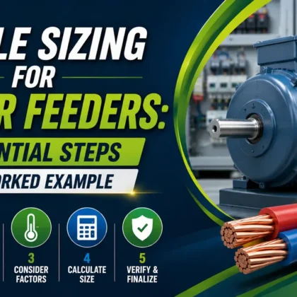 Cable Sizing