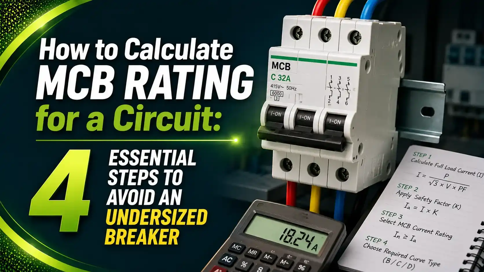 Calculate MCB Rating Calculate MCB Rating