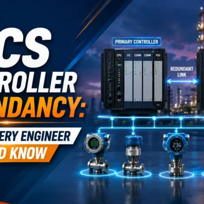 DCS controller redundancy
