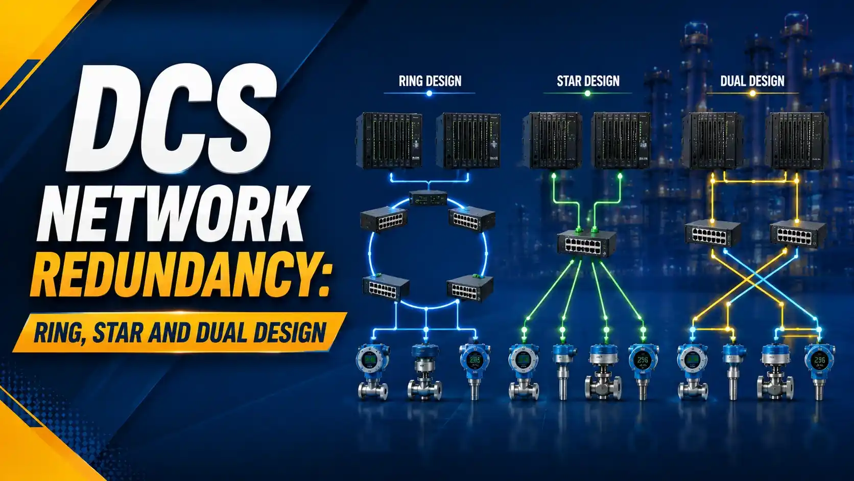 DCS network redundancy DCS network redundancy