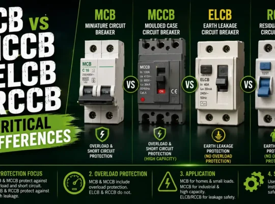 MCB vs MCCB