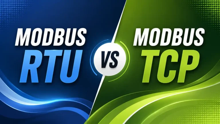 Modbus RTU vs Modbus TCP