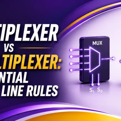 Multiplexer vs Demultiplexer