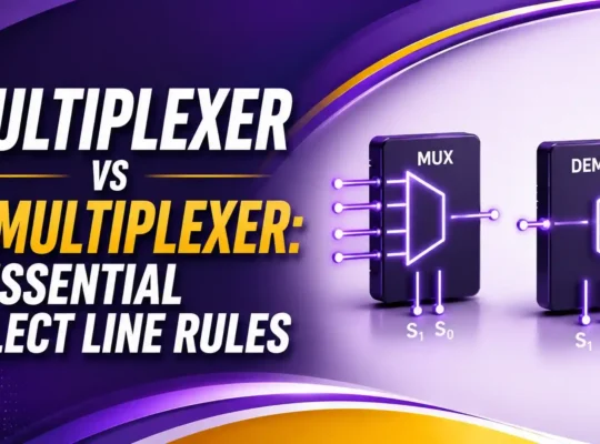Multiplexer vs Demultiplexer