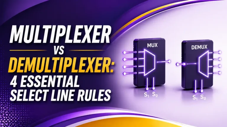Multiplexer vs Demultiplexer