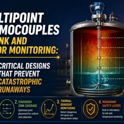 Multipoint thermocouples