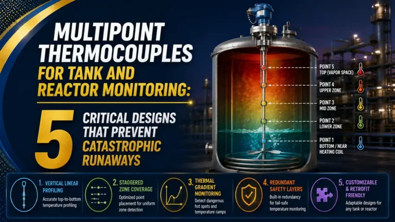 Multipoint thermocouples
