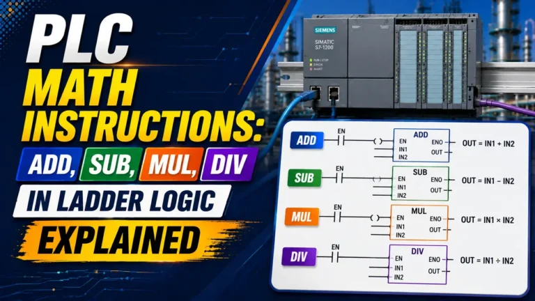 PLC Math Instructions