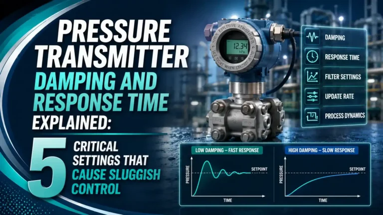 Pressure transmitter damping