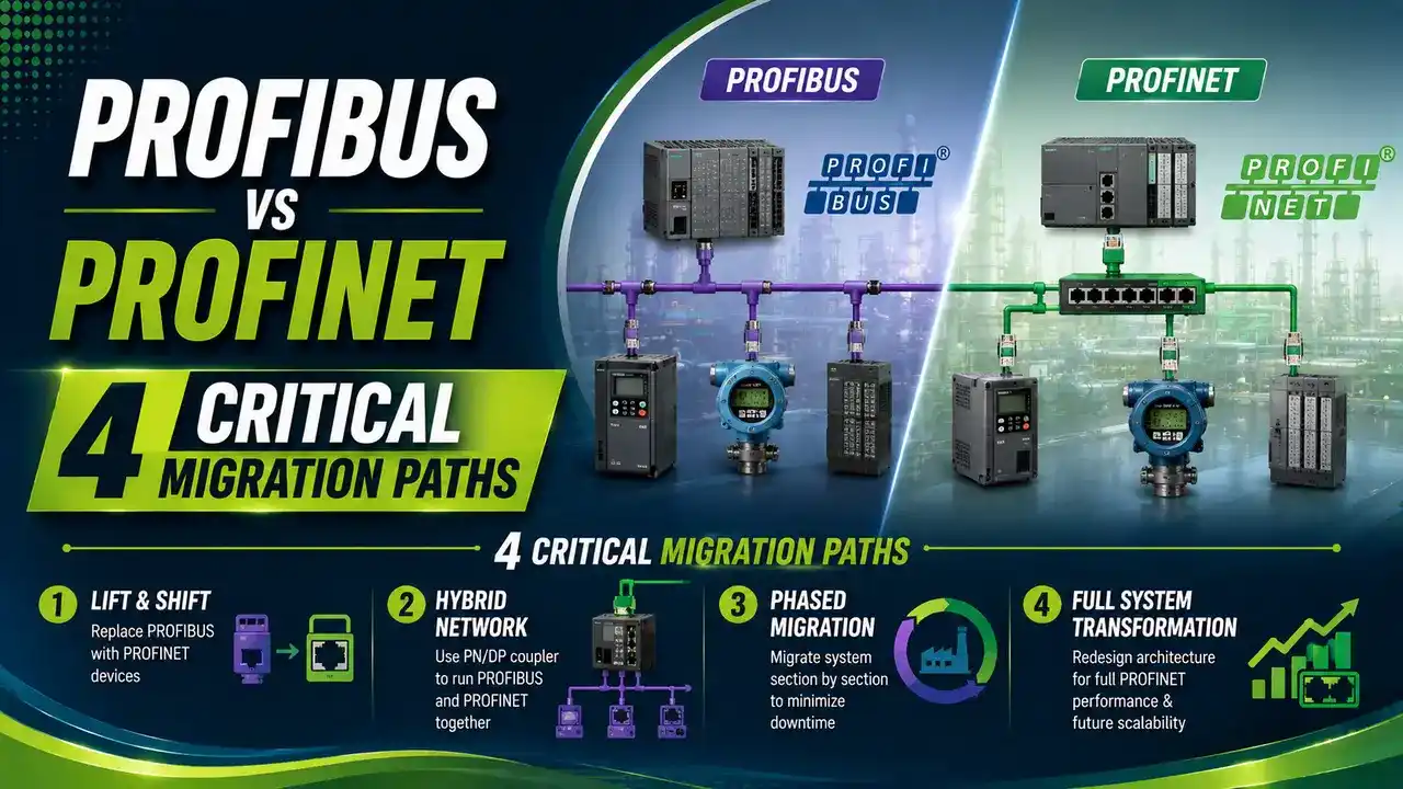 Profibus vs Profinet