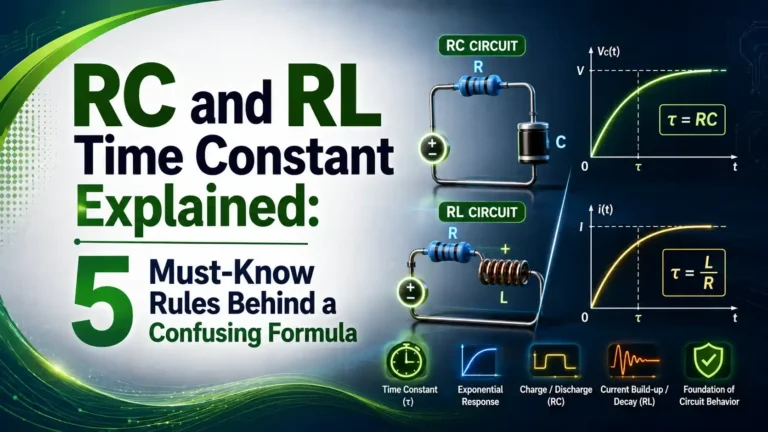 RC and RL time constant
