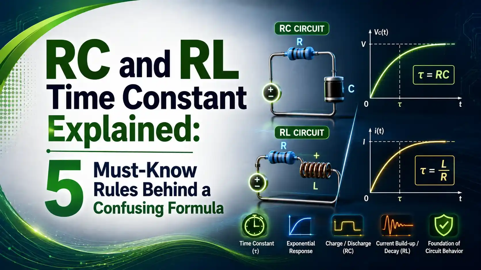 RC and RL time constant RC and RL time constant