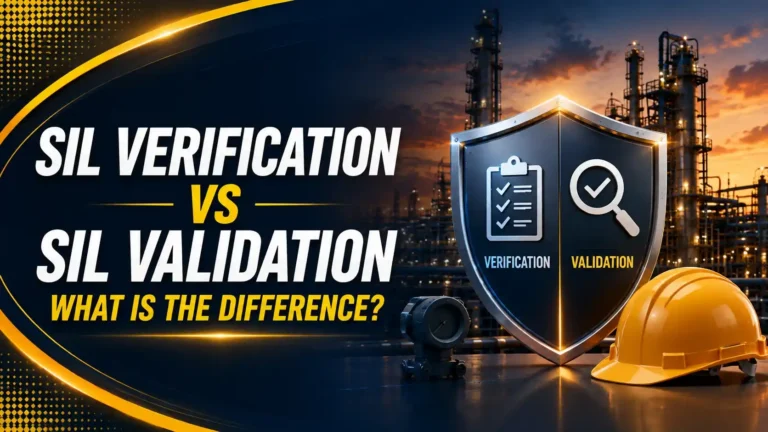 SIL verification vs SIL validation