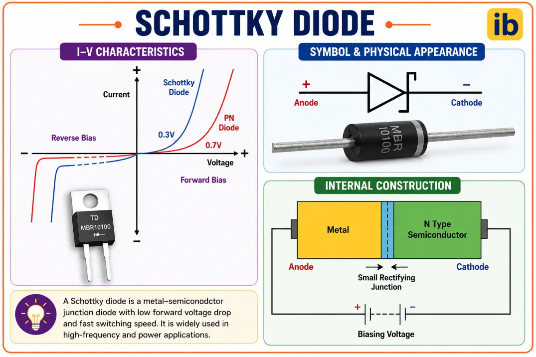 Schottky Diode Working Principle Schottky Diode Working Principle
