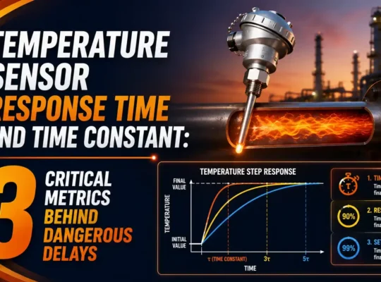 Temperature sensor response time