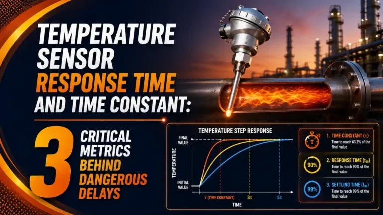 Temperature sensor response time